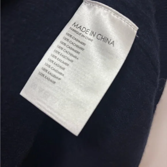 CLUB MONACO Mini Cable Cashmere Shell - size m - Picture 5 of 5